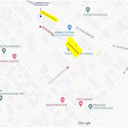 Apartman Scala Zadar Dış mekan fotoğraf